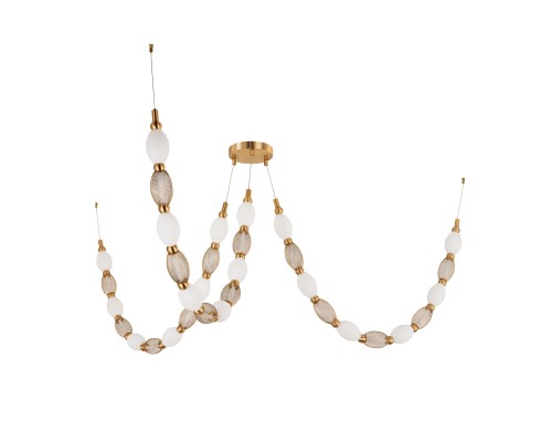 Потолочная люстра Favourite 4559-3PC Perler 3*LED*18W, 2910LM, 4000K D200*H1780/2780 + D650*H890/1775 + D1980*H820/1725мм