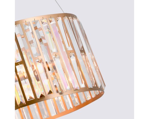 Подвесная люстра F-Promo 4483-5P Prismata 5*E14*60W D400*H220/1200мм