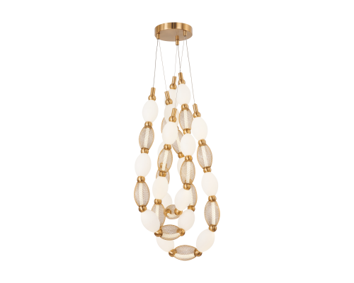 Потолочная люстра Favourite 4559-3PC Perler 3*LED*18W, 2910LM, 4000K D200*H1780/2780 + D650*H890/1775 + D1980*H820/1725мм