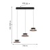 Потолочная люстра Favourite 4372-3P Platt 3*LED*4.3W, 910LM, 4000K, CRI>90 L700*W200*H300/1800мм