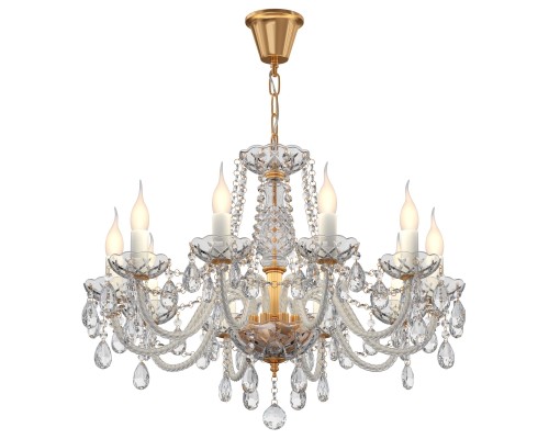 Подвесная люстра Favourite 1735-10P Monreal 10*E14*40W D650*H470/1470мм