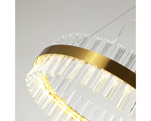 Подвесная люстра Favourite 4012-5P Placerat LED*31W, 2480LM, 4000K D500*H150/1150мм