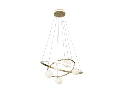 Подвесная люстра F-Promo 4185-6P Orbium 4*G9LED*10W + LED*70W + LED*20W, 4725LM, 3000-6000K, пульт D600*H150/1200мм