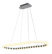 4589-10P, подвесная люстра, L1000xW390xH1585, LEDx48W, 3800LM, 4000K, included