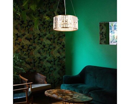 Подвесная люстра F-Promo 4483-5P Prismata 5*E14*60W D400*H220/1200мм