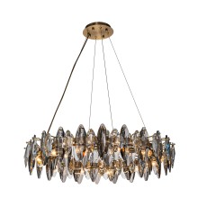 4303-12P, подвесная люстра, D800xH210/1100, 12xE14x40W, excluded