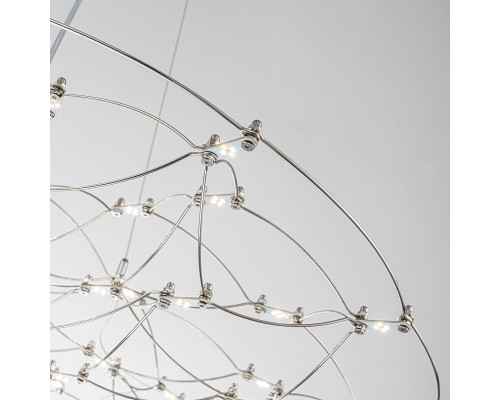 Подвесная люстра Favourite 4305-8P Thinner LED*46W, 5580LM, 3000K/4500K/6000K, remote control D785*H270/2270мм