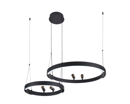 Подвесная люстра F-Promo 4474-2P Slinga LED*53W + LED*33W + 4*LED*3W, 2075LM, 3000-6500K, пульт D830*H1000/1800мм