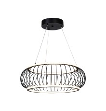 4435-2P, подвесная люстра, D500xH300/1200, LEDx40W, 4300LM, 3000-6000K, included, remote control