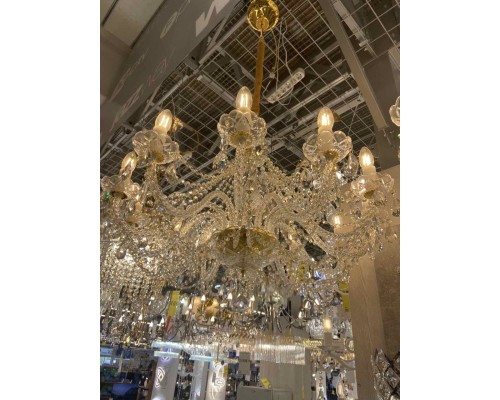 Подвесная люстра Favourite 1736-12P Simone 12*E14*40W D820*H480/1480мм