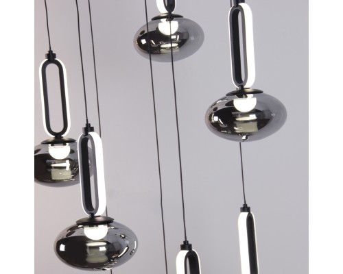 Потолочная люстра Favourite 4284-8P Baron 8*LED*9W, 3600LM, 4000K D520*H2000мм