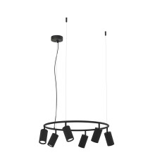 4635-6P, подвесная люстра, D600xH230/1500, 6xGU10x35W, excluded