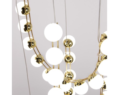 Потолочная люстра Favourite 4590-4P Helmet LED*48W, 3800LM, 4000K D390*H1890мм