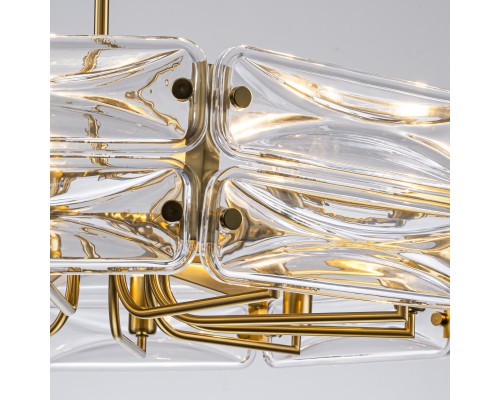 4764-10P, подвесная люстра, D830xH360/680, 10xE14x40W, excluded