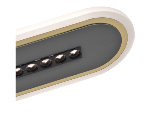 Подвесная люстра F-Promo 4472-3P Strimler LED*63W, 4600LM, 3000-6500K, пульт L800*W115*H1000/1600мм