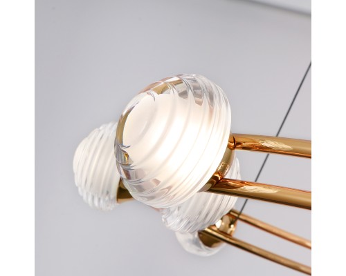 Подвесная люстра Favourite 4382-15P Rondell 15*LED*3.6W, 3850LM, 4000K, CRI>90 D750*H1880мм