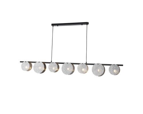 4104-7P, подвесная люстра, L1540xW170xH600/1200, 7xG9x40W