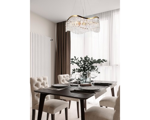 Подвесная люстра Favourite 4135-8P Unda 8*E14*60W D600*H215/1200мм