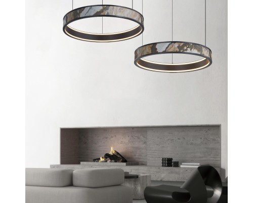 Подвесная люстра Favourite 4598-1P Lago LED*40W, 440LM, 4000K, CRI>90 D590*H200/1500мм