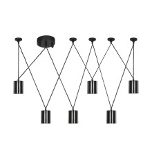 1441-6P, подвесная люстра, D500/1000xH1000, 6xGU10LEDx5W, 2400LM, 3000K, included