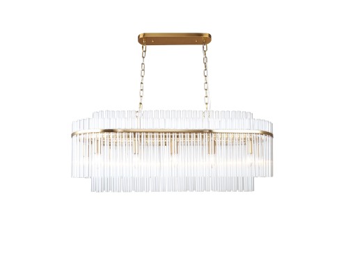 Подвесная люстра Favourite 4203-12P Rubum 12*E14*40W L1000*W350*H520/1380мм