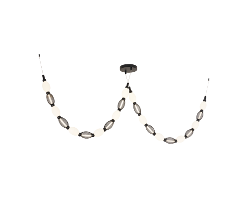 Потолочная люстра Favourite 4560-2PC Perler 2*LED*18W, 1630LM, 4000K D200*H1780/2780 + D640*H890/1775 + D1800*H820/1725мм