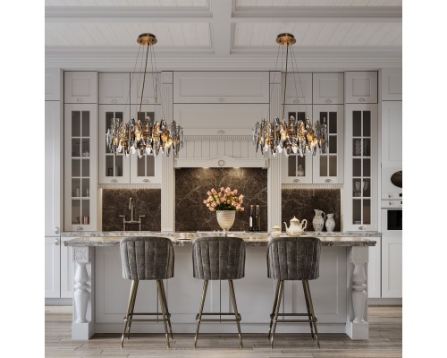 Подвесная люстра Favourite 4303-8P Glans 8*E14*40W D500*H210/1300мм