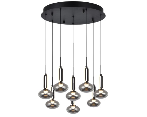 Потолочная люстра Favourite 4284-8P Baron 8*LED*9W, 3600LM, 4000K D520*H2000мм