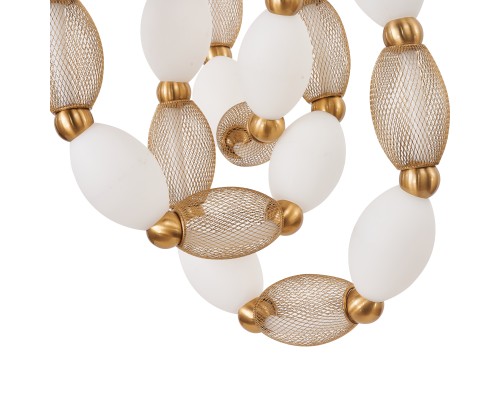 Потолочная люстра Favourite 4559-3PC Perler 3*LED*18W, 2910LM, 4000K D200*H1780/2780 + D650*H890/1775 + D1980*H820/1725мм