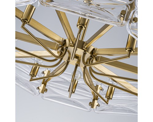 4764-10P, подвесная люстра, D830xH360/680, 10xE14x40W, excluded