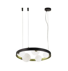 4628-5P, подвесная люстра, D550xH200/1500, 5xG9x28W, excluded