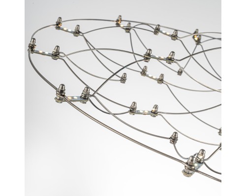 Подвесная люстра Favourite 4305-6P Thinner LED*23W, 5300LM, 3000K/4500K/6000K, remote control D585*H190/2190мм