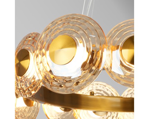 Подвесная люстра Favourite 4641-16P Claros LED*72W, 8217LM, 4000K D700*H295/1590мм