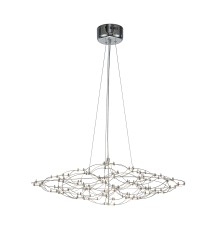 4305-8P, подвесная люстра, D785xH270/2270, LEDx46W, 5580LM, 3000K/4500K/6000K, included, remote control