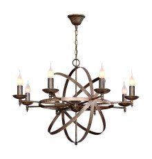 2166-8P, люстра подвесная, D790xH570/1370, 8xE14x40W, excluded