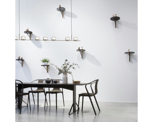 Подвесная люстра Favourite 4291-12P Rosio 12*LED*7.2W, 7000LM, 4000K D820*H1500/1575мм