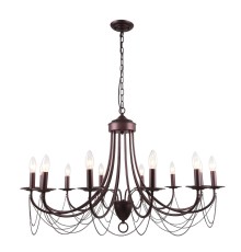 2590-12P, подвесная люстра, D960xH580/2080, 12xE14x40W, excluded