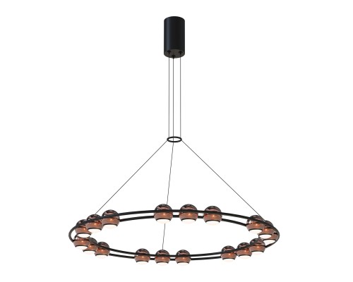 Подвесная люстра Favourite 4561-18P Sturm 18*LED*4W, 4320LM, 4000K D650*H1500/1675мм