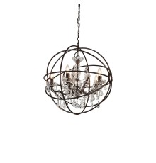 1834-5P, люстра подвесная, D610xH630/1630, 5xE14x40W, excluded