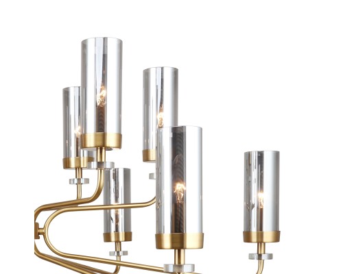 Подвесная люстра F-Promo 4620-12P Shandar 12*E14*40W D910*H620/1480мм