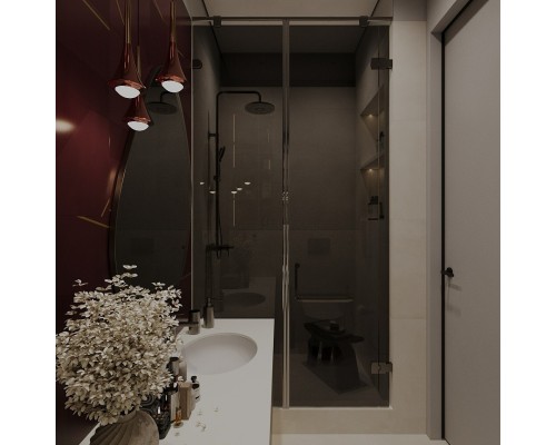 Потолочная люстра Favourite 4292-16P Tolva 16*LED*4W, 6400LM, 4000K D600*H1500/1770мм