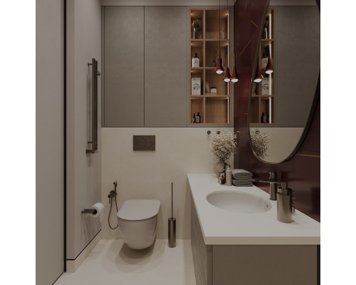 Потолочная люстра Favourite 4292-16P Tolva 16*LED*4W, 6400LM, 4000K D600*H1500/1770мм