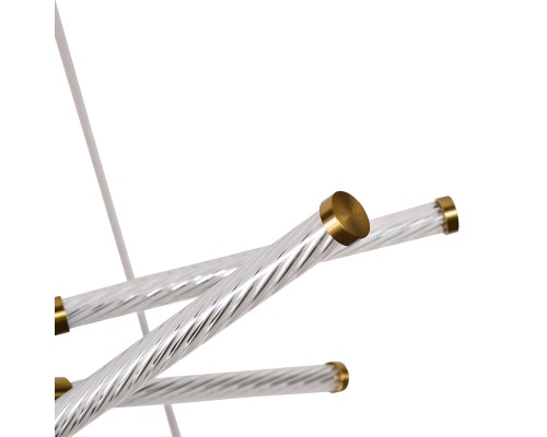 Подвесная люстра F-Promo 4469-4P Vigas LED*32W, 4060LM, 4000K D600*H1000/1800мм