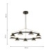 Подвесная люстра Favourite 4516-9P Tatti 9*LED*10W, 7200LM, 4000K D880*H300/1800мм