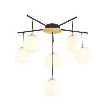 3047-6P, потолочная люстра, D640xH575, 6xG9x28W, excluded