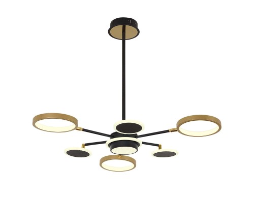 4687-7P, подвесная люстра, D840xH610, LEDx90W/45W/45W, 5980/3060/2940LM, 4000/6500/3500K, included, remote control