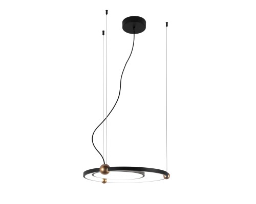 Подвесная люстра Favourite 4569-1P Tornado LED*40W, 2600LM, 4000K D500*H1600мм