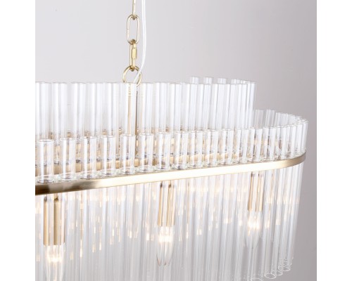 Подвесная люстра Favourite 4203-12P Rubum 12*E14*40W L1000*W350*H520/1380мм