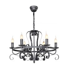 2162-6P, люстра подвесная, D650xH460/1160, 6xE14x40W, excluded