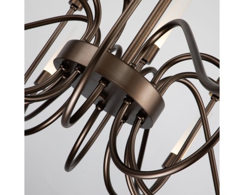 Подвесная люстра Favourite 3014-20P Tentacoli 20*LED*3W, 6000LM, 3000K D1200*H680/1680мм